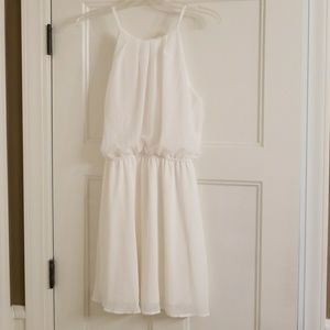 NWT Ivory Halter Dress